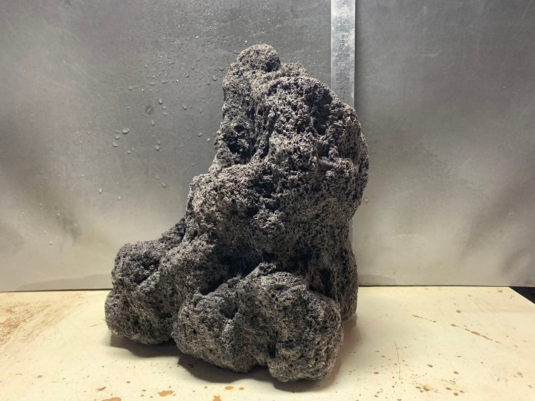 1[絶版]ADA雲山石★穴3個　水槽　石組　アクアリウム　レイアウト　熱帯魚