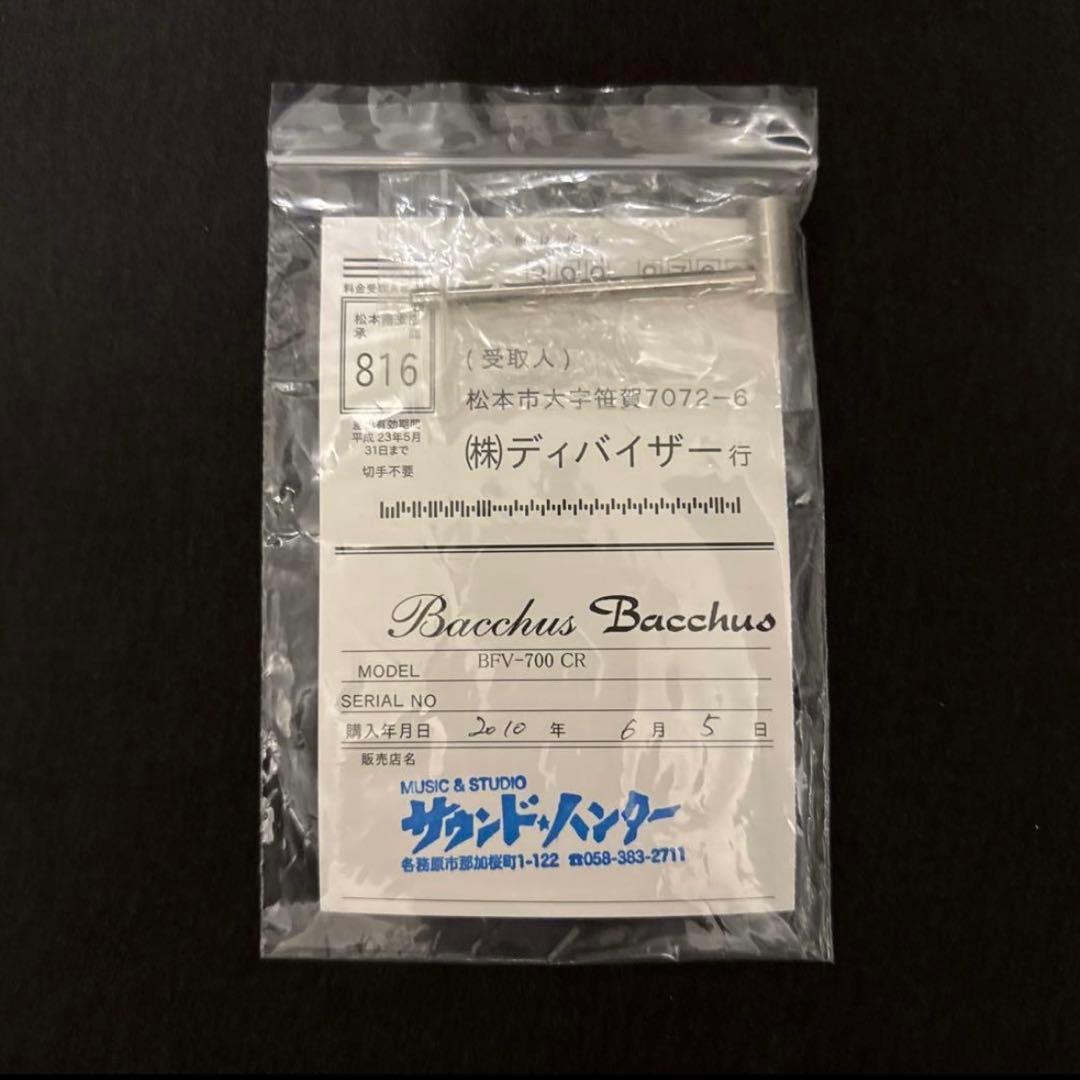 BacchusフライングV BFV-700CR