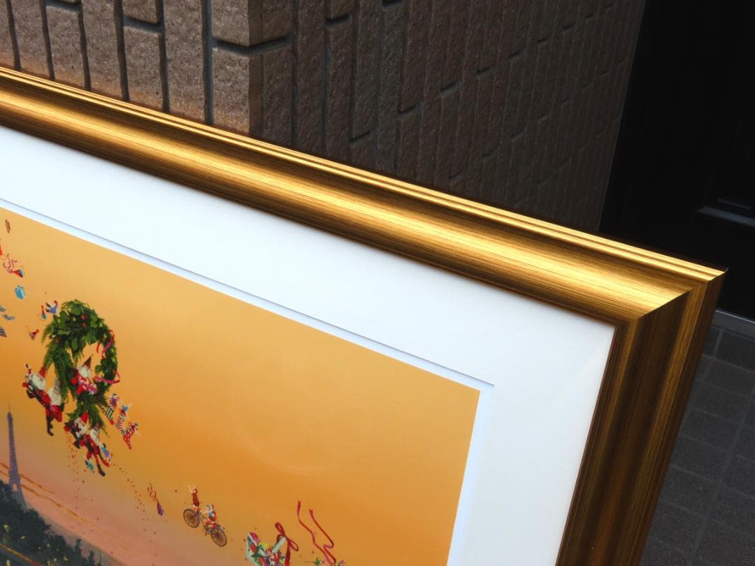 【ヒロ・ヤマガタ】　ラブレター　シルクスクリーンシート　山形博導　額装可