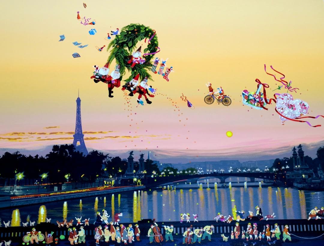 【ヒロ・ヤマガタ】　ラブレター　シルクスクリーンシート　山形博導　額装可