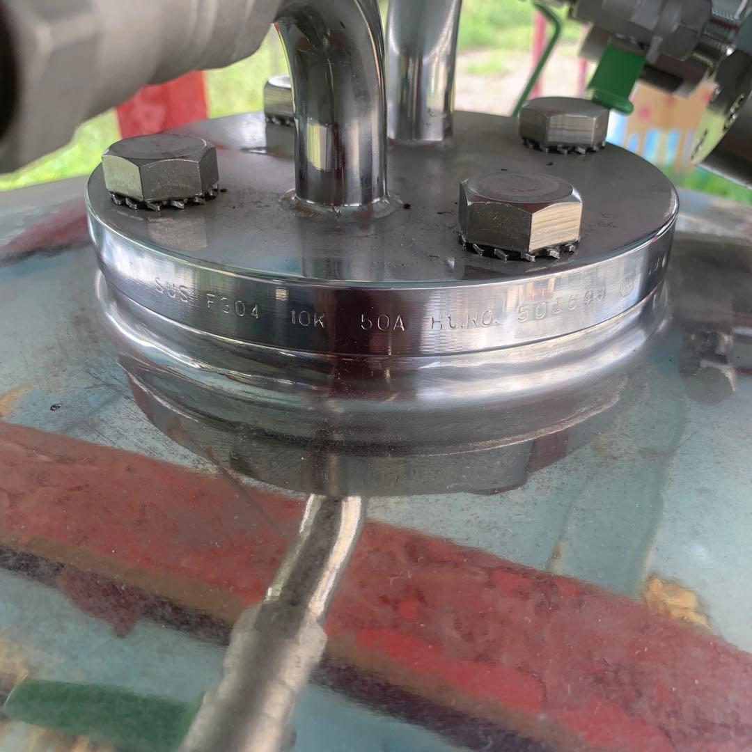 ステンレス ビール貯蔵タンク 深井製作所 SUS F304