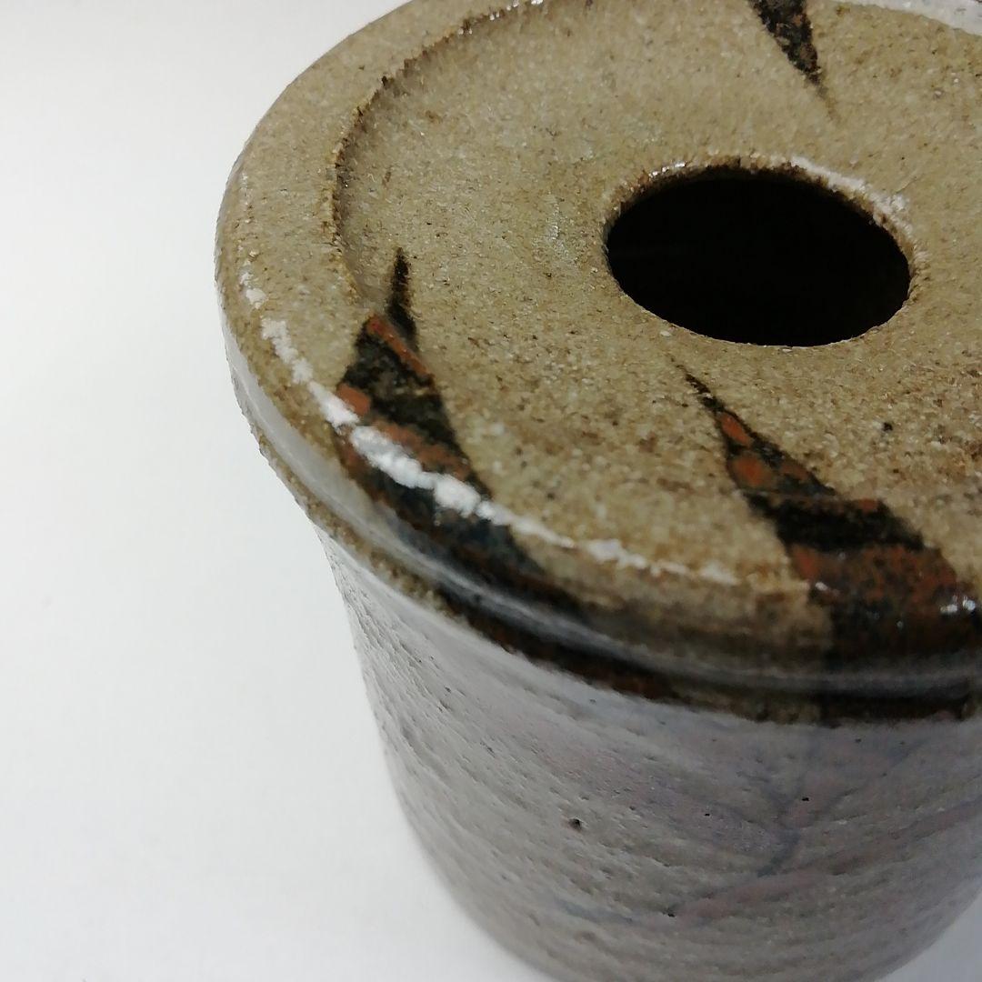 Ｔ６８４　蓋置　『絵唐津　蓋置』『中里重利』　共箱　茶道具