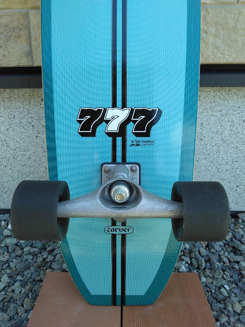 希少良品 箱付 Carver Tyler スケートボード ロング C7 36.5