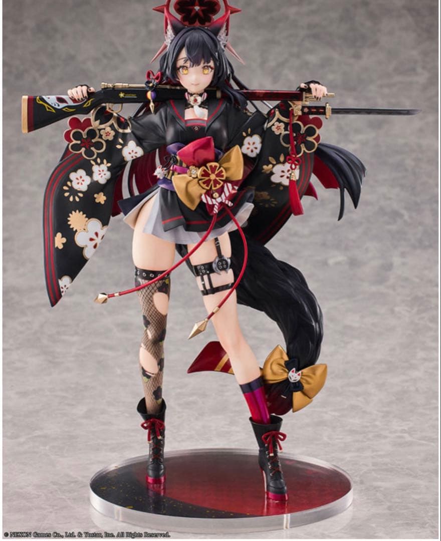 ブルーアーカイブ　フィギュア　狐坂ワカモ