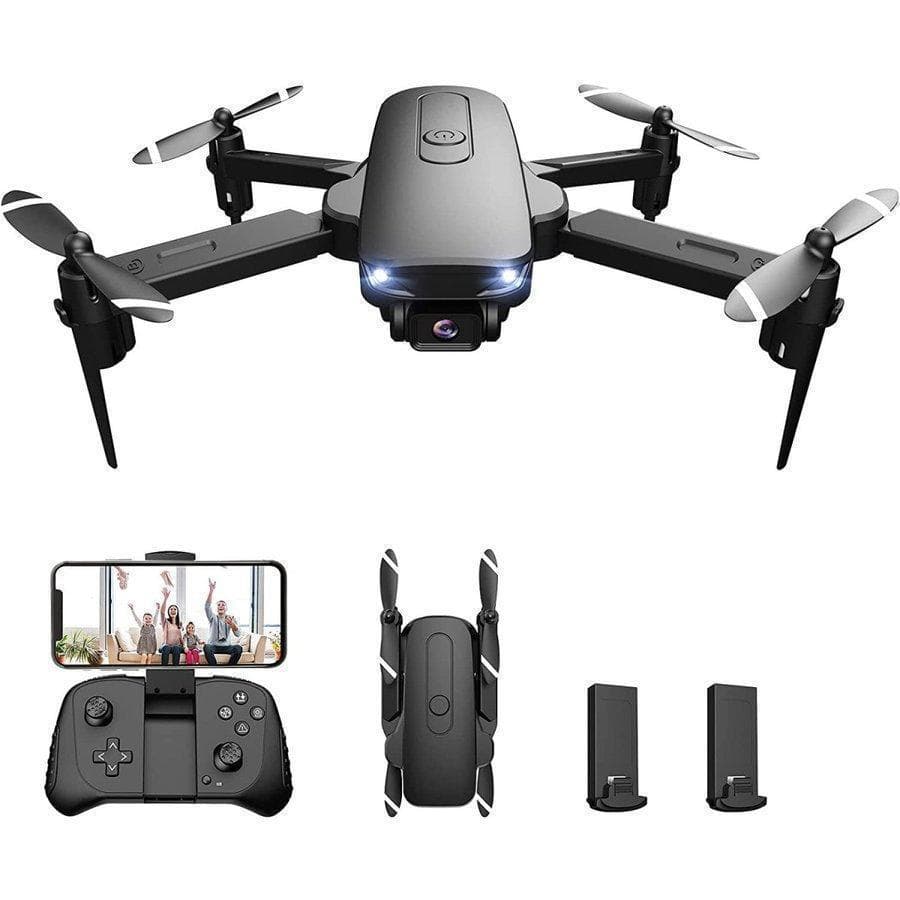 19【新品未使用】【送料無料】ドローン　折りたたみ 1080P バッテリー2個