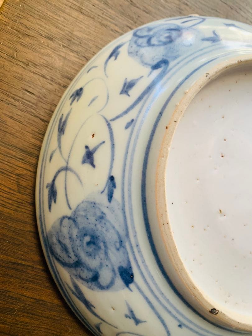 中国明時代早期染付お皿