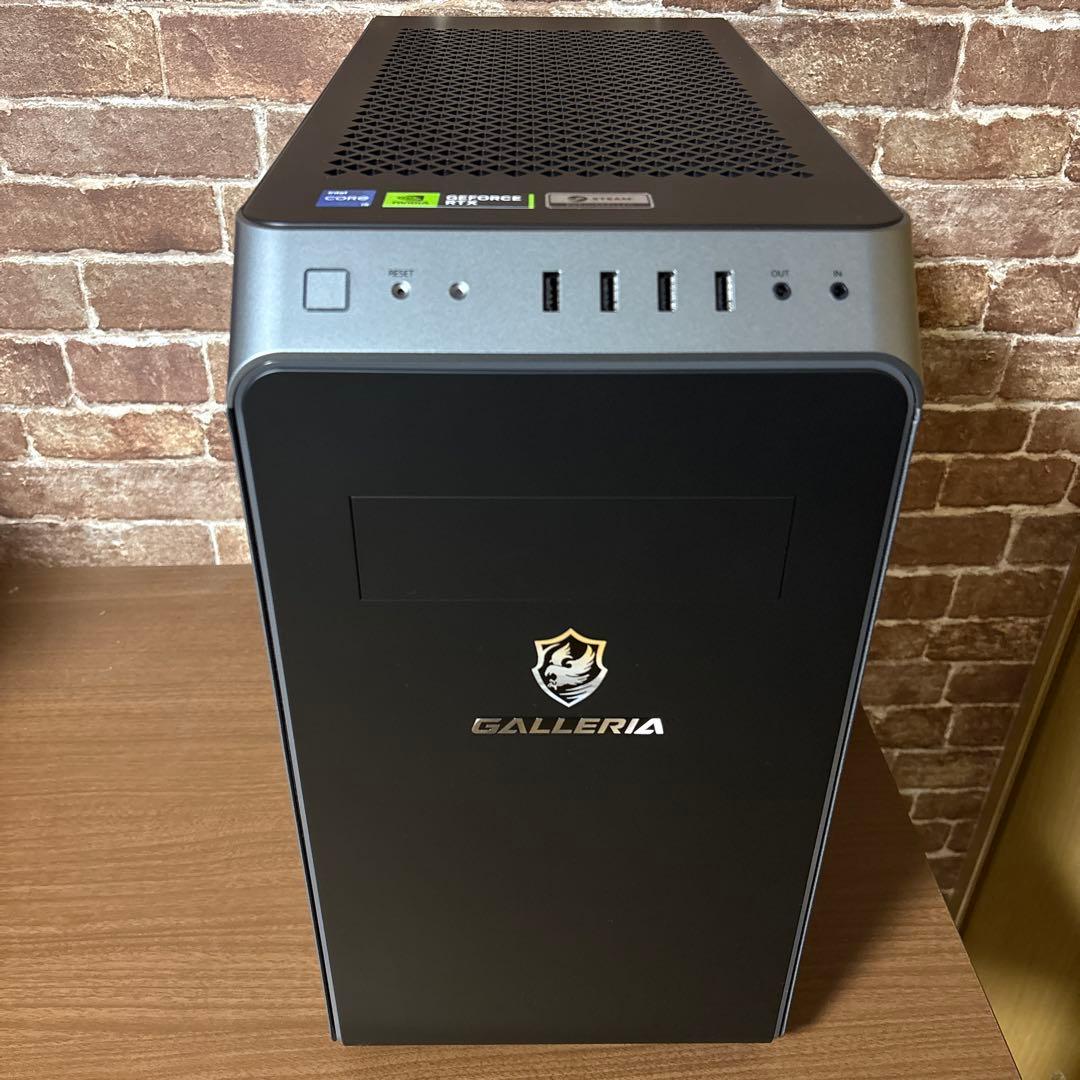 Windowsデスクトップ GALLERIA RM5C-R46T RTX4060Ti/i5-14400F