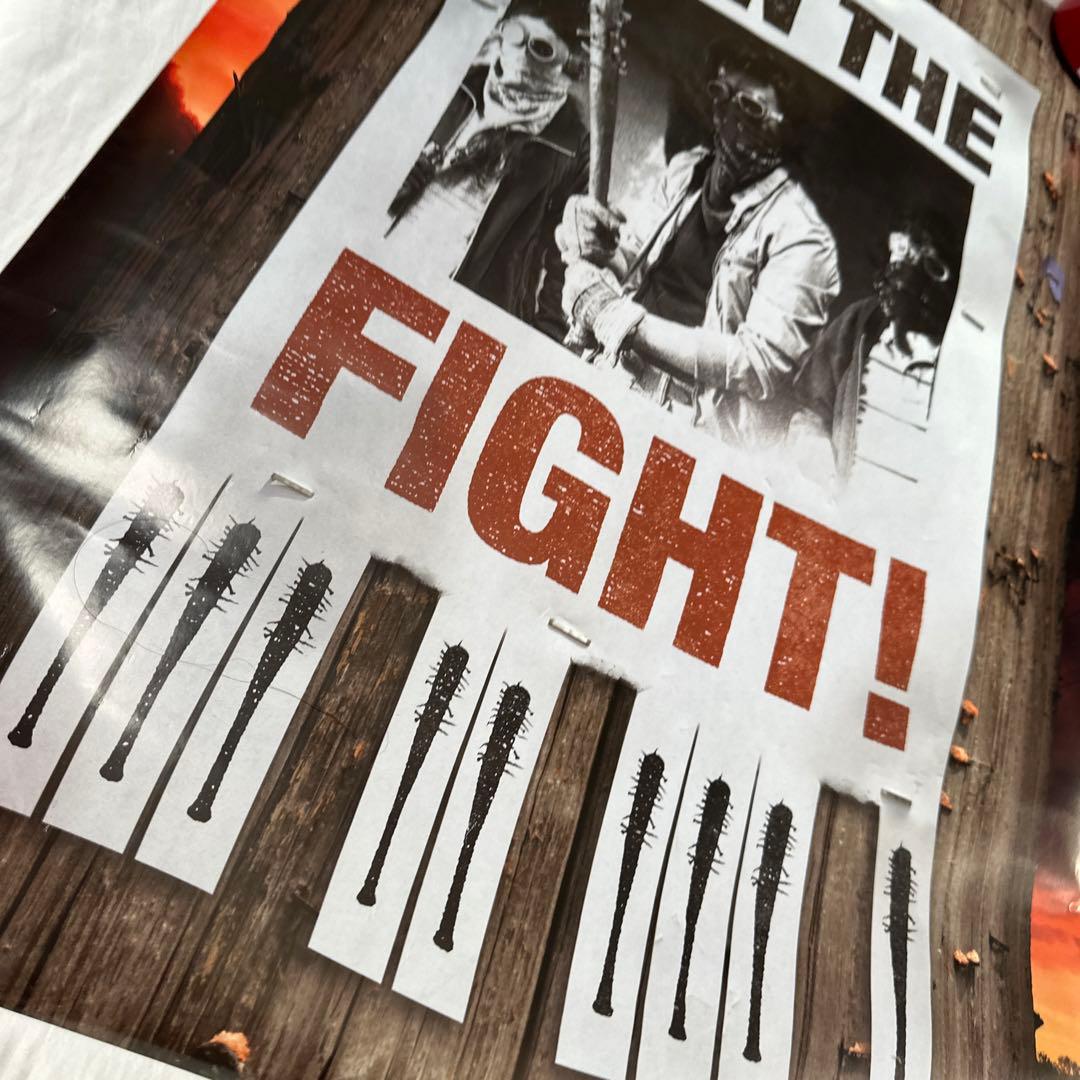 廃盤　大判　ディスプレイ　ストレンジャーシングス　ポスター　ザ・ファイト