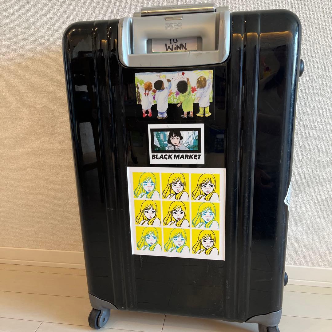 ゼロハリバートンZERO HALLIBURTON ブラックキャリーケース