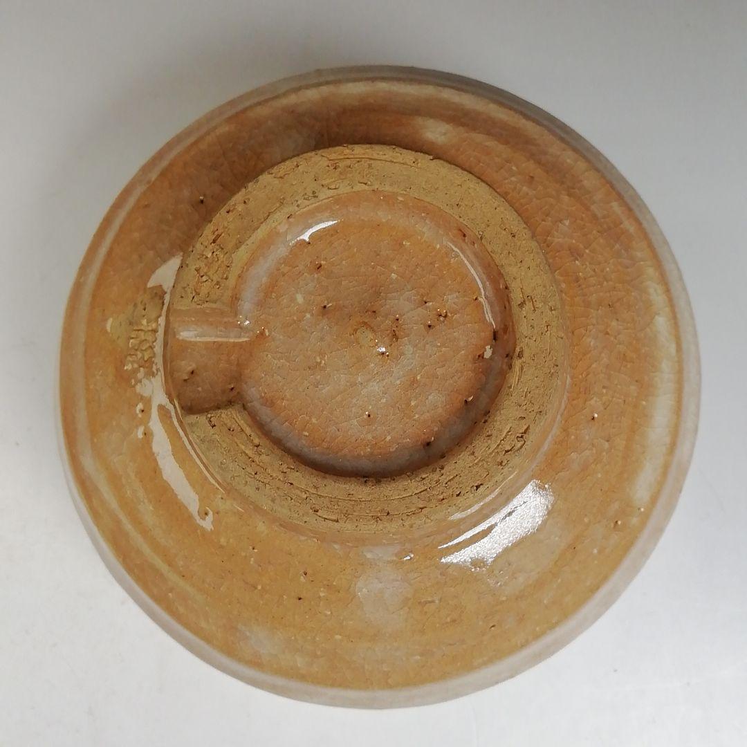 Ｗ６１　茶碗　『萩茶碗』『松唐山　石川靖人 造』　共箱　抹茶碗　茶道具