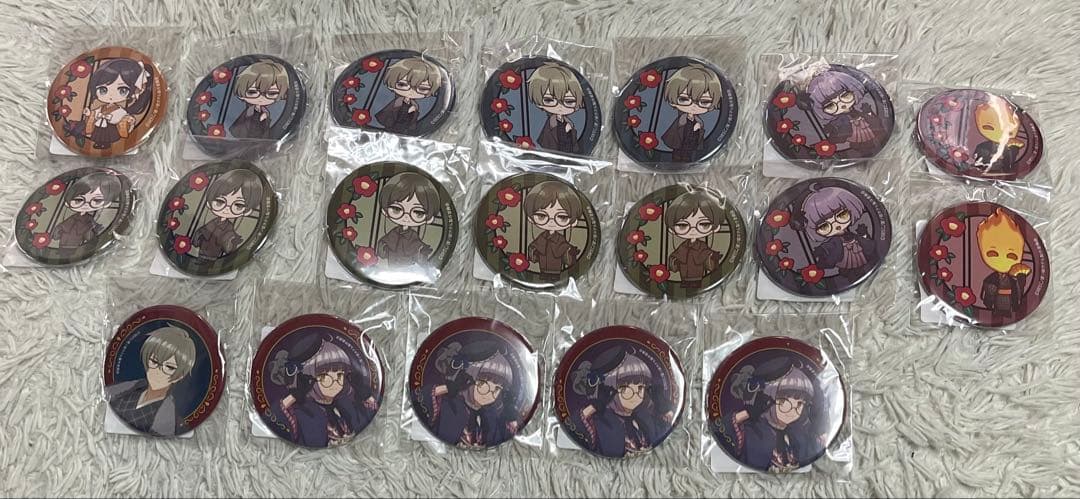 誰ソ彼ホテル DMMスクラッチ 缶バッジ　19個セット