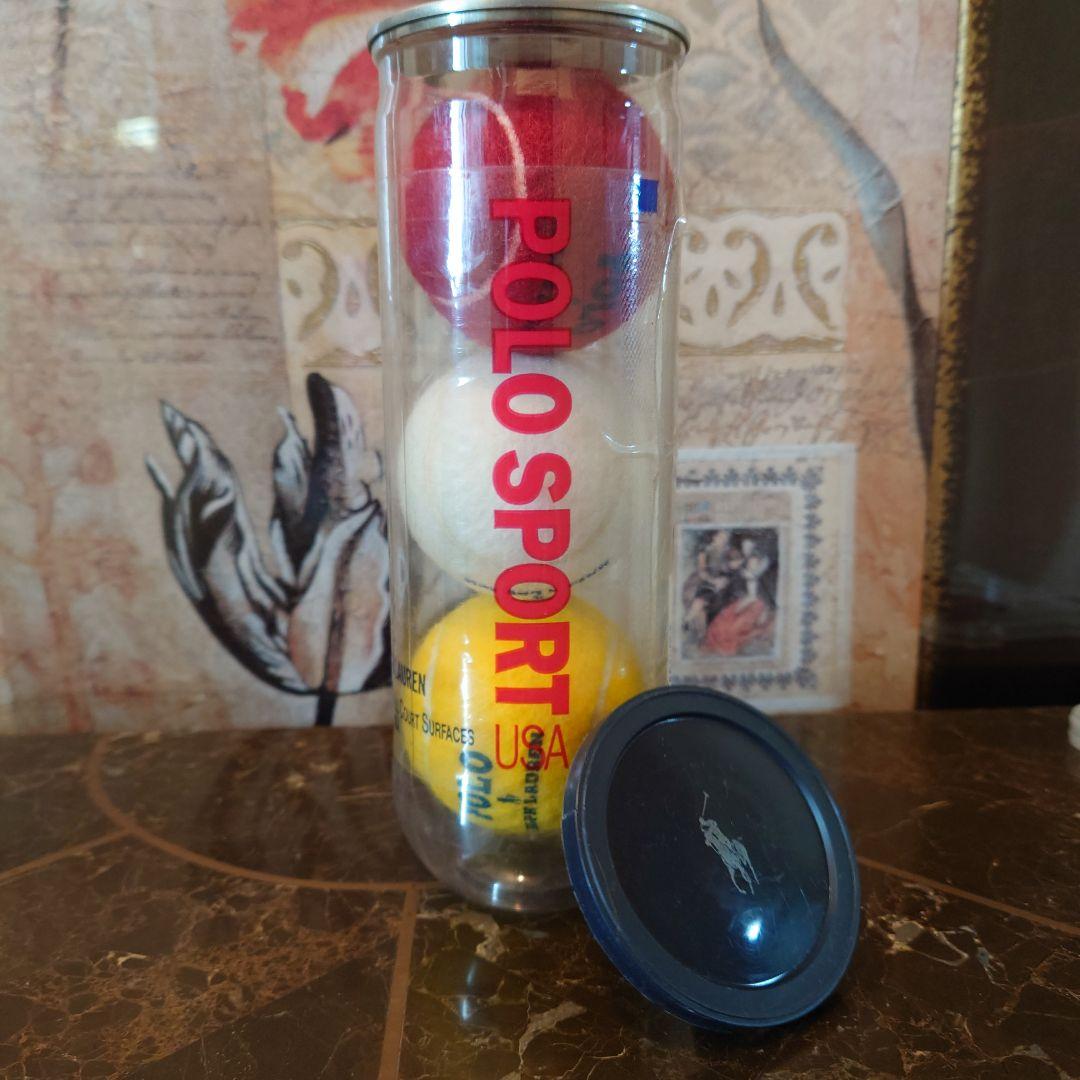 POLO SPORT　USA 　「未開封」　 テニスボール 3個入り