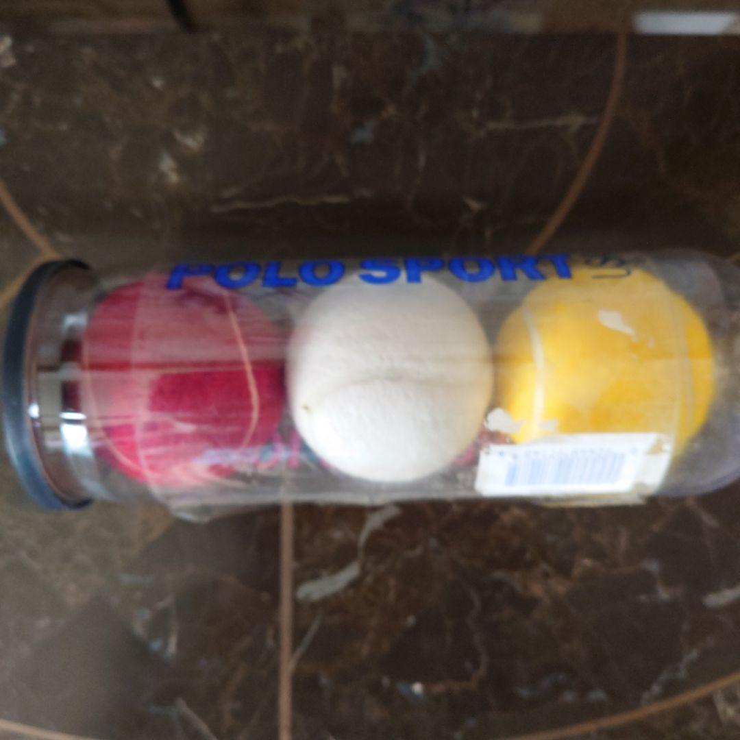 POLO SPORT　USA 　「未開封」　 テニスボール 3個入り