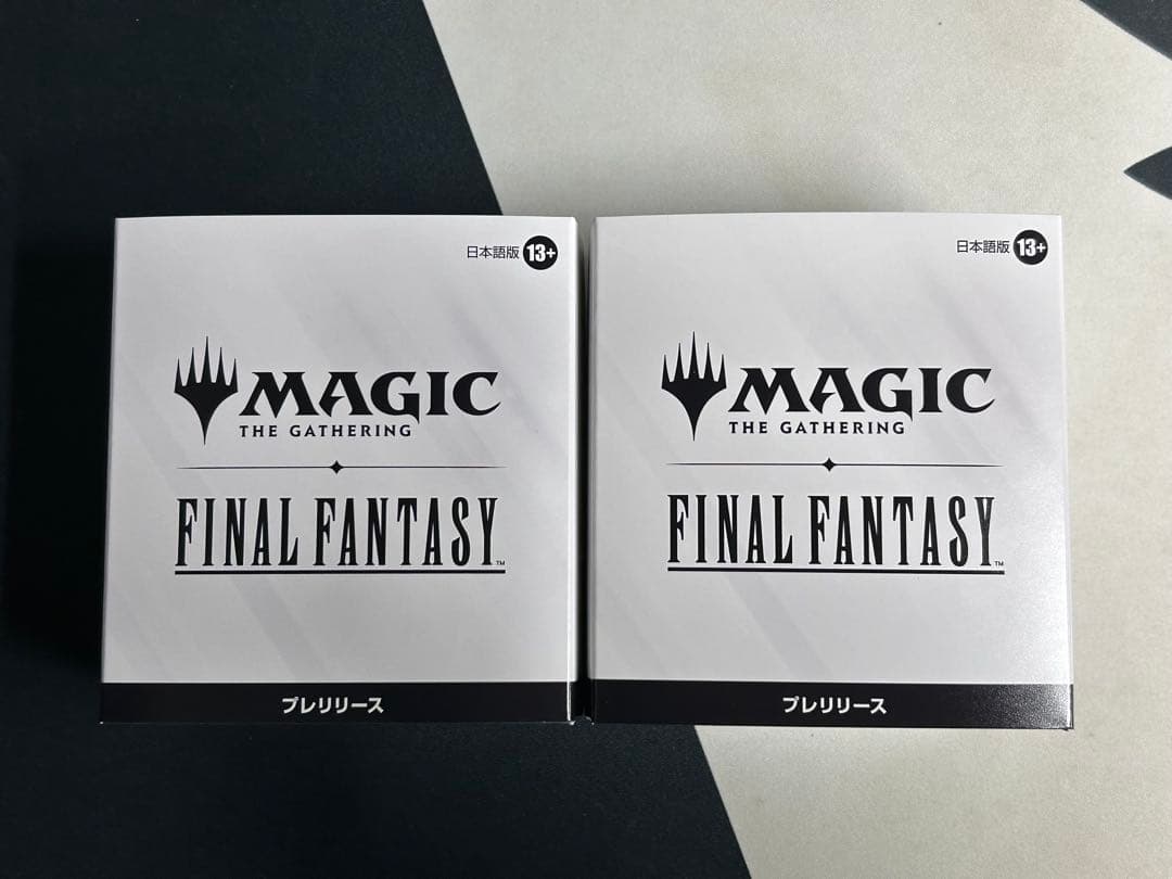 MTG プレリリースパック 2box ファイナルファンタジー