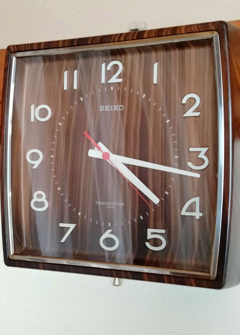 40’sオールドセイコー SEIKOトランジスタクロック 掛時計
