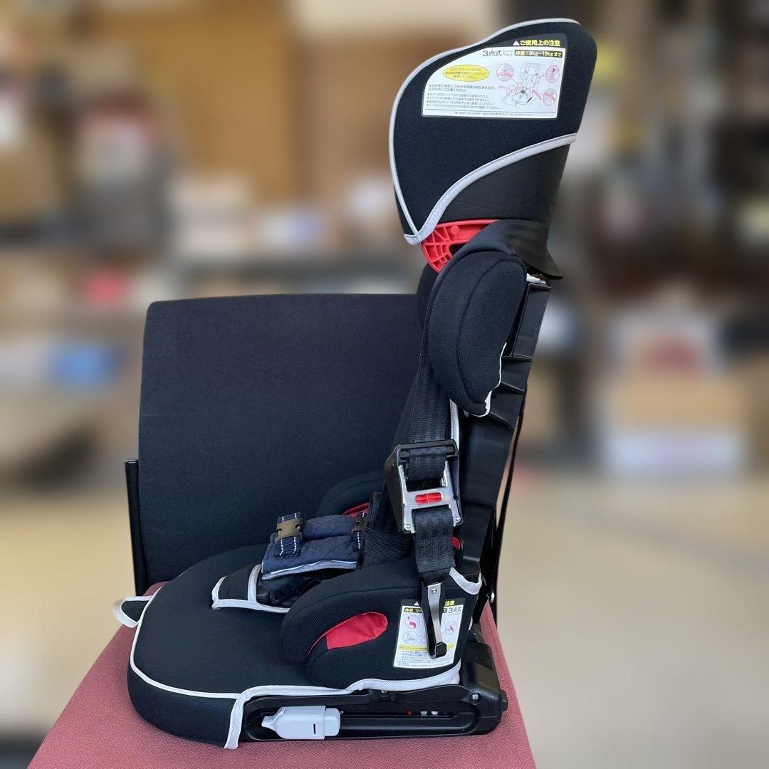 M2512-2001 日本育児 トラベルベストEC Fixチャイルドシート 黒