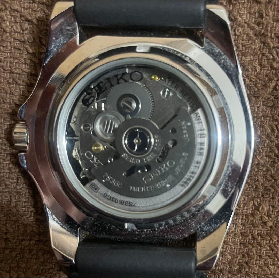 ⚫️カズ SEIKO 5 Sports 自動巻き ダイバーズウォッチ