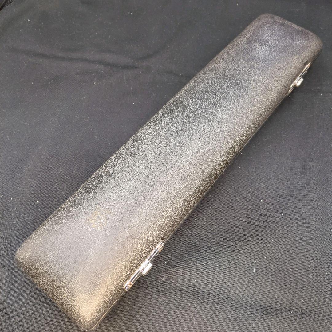 フルート　調整済　ニッカン(現ヤマハ)インペリアル(銀製頭部管、Eメカ銀メッキ)