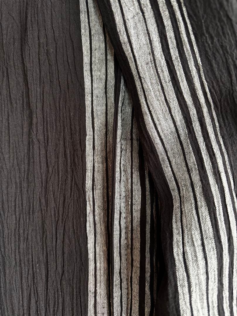 本日14時までのタイムSALE‼️近江縮　浴衣　夏着物　綿麻