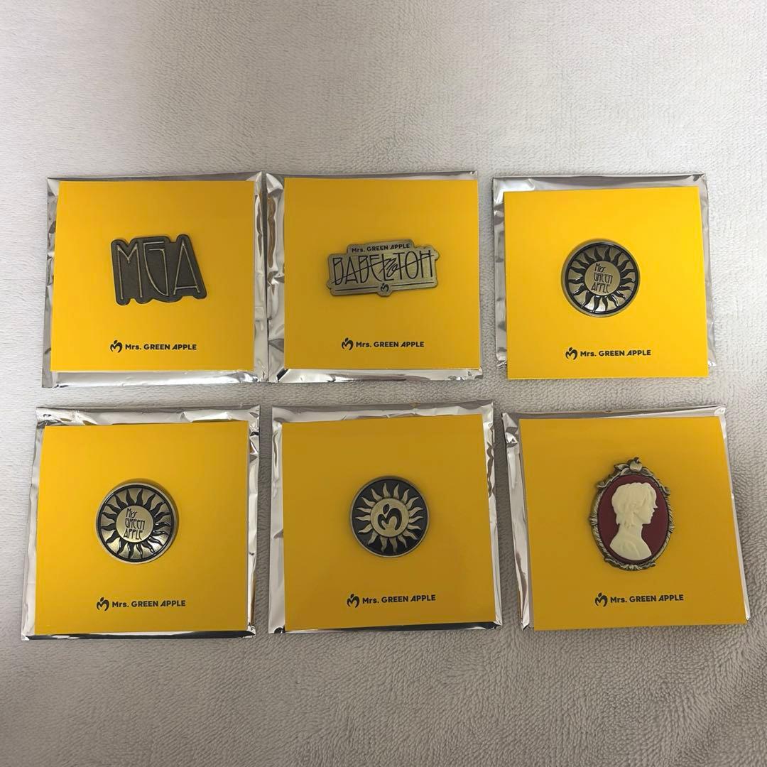 ミセスグリーンアップル バベルの塔 ガチャ ピンバッジ