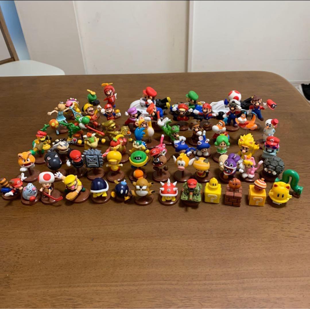 スーパーマリオ　チョコエッグ　まとめ　フィギュア　ハッピーセット　61体