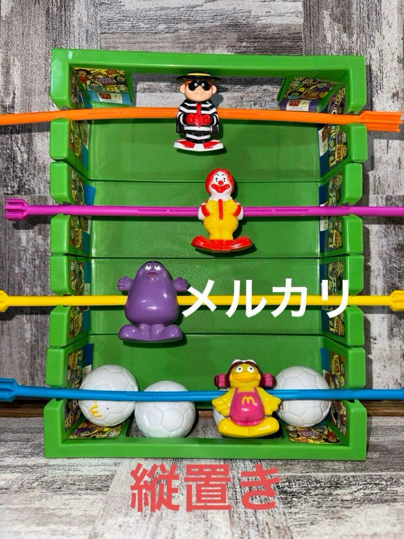 マクドナルド サッカー グリマス ハンバーグラー フィギュア フルコンプ