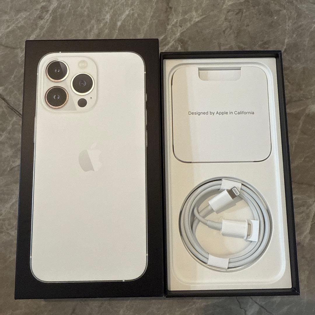 【値下げ可】iPhone13pro_128GB_シルバー