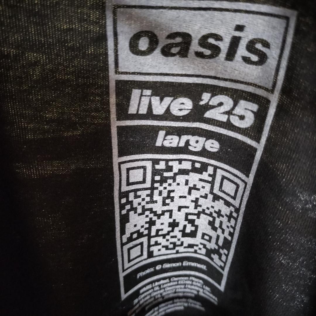 Oasis 2025 マンチェスター Manchester Tシャツ オアシス