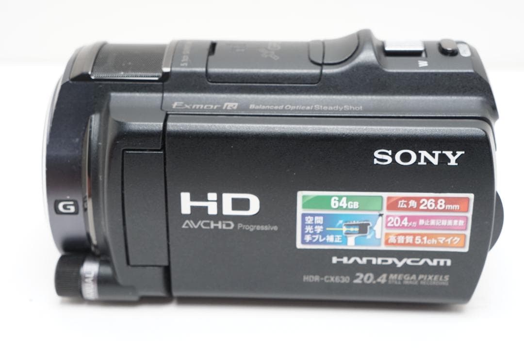 【動作】SONY HDR-CX630V ハンディカム　ブラック