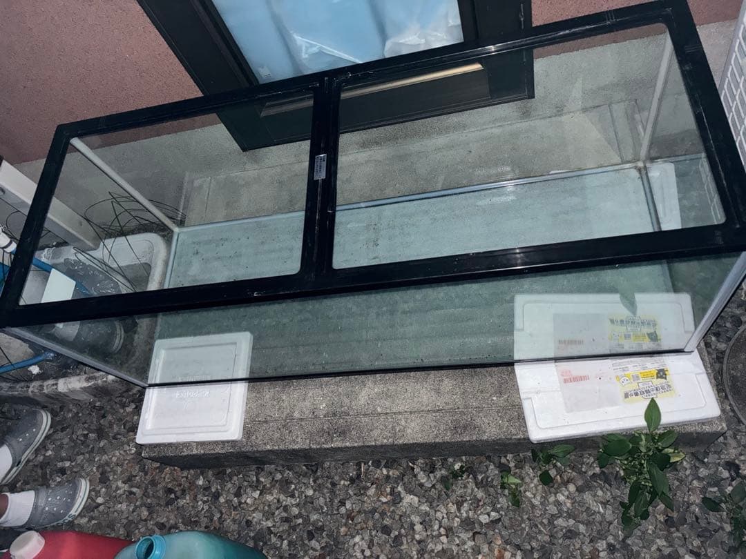 1200×45×45水槽　LEDライト、外部フィルターセット※8月3日記載変更