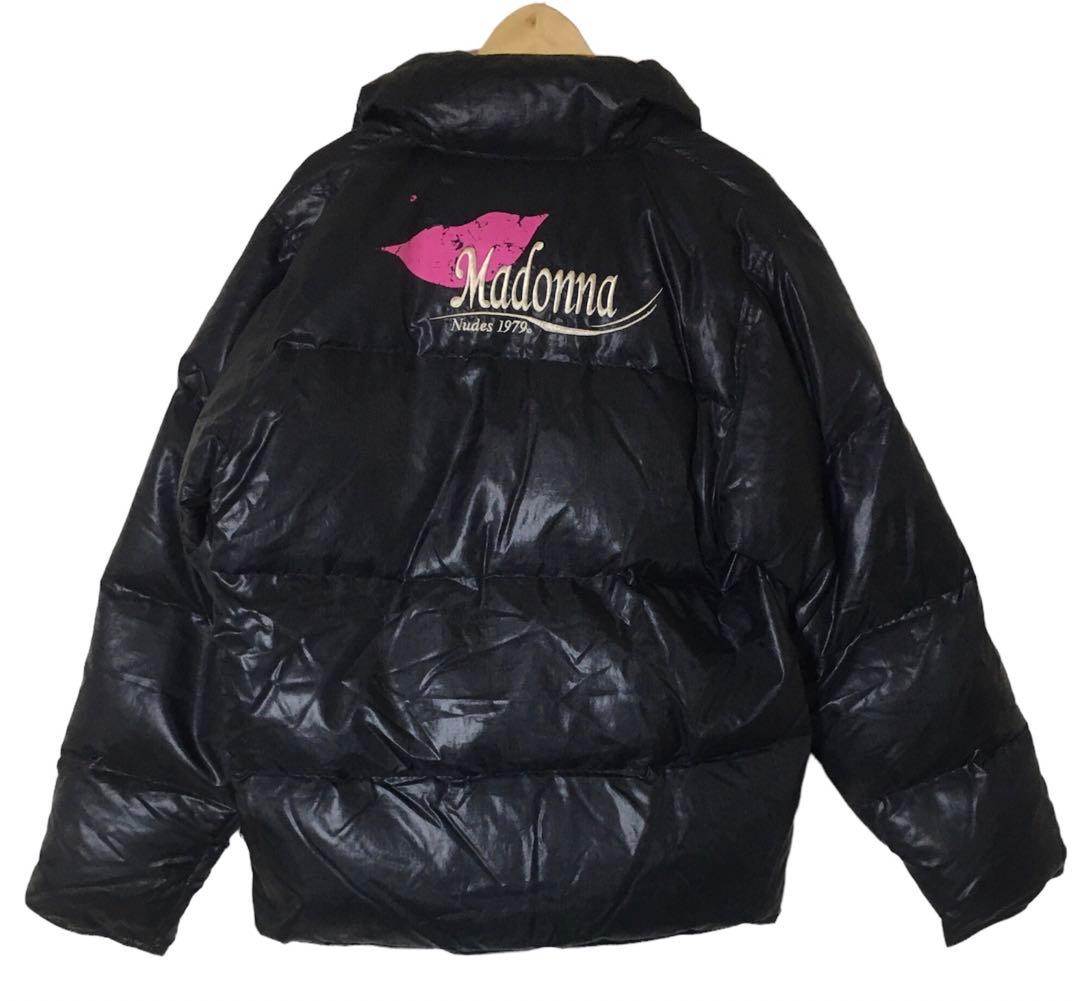 稀少レア非売品☆マドンナ ノベルティ ダウンジャケット Nudes 1979