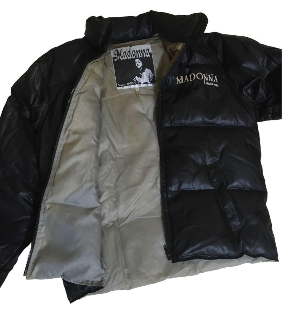 稀少レア非売品☆マドンナ ノベルティ ダウンジャケット Nudes 1979
