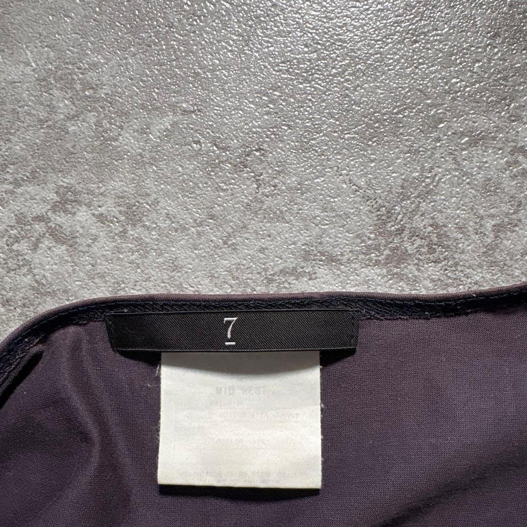 julius ドレープカットソー　パープル　紫