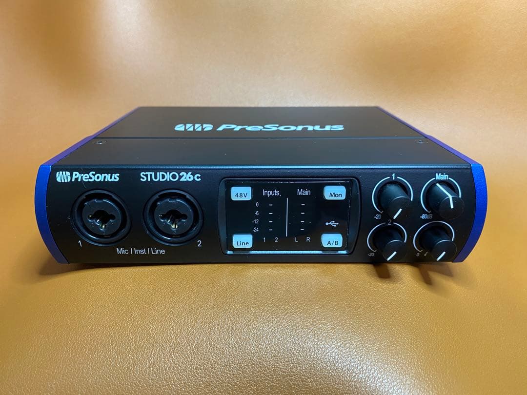 PreSonus STUDIO 26c オーディオインターフェイス