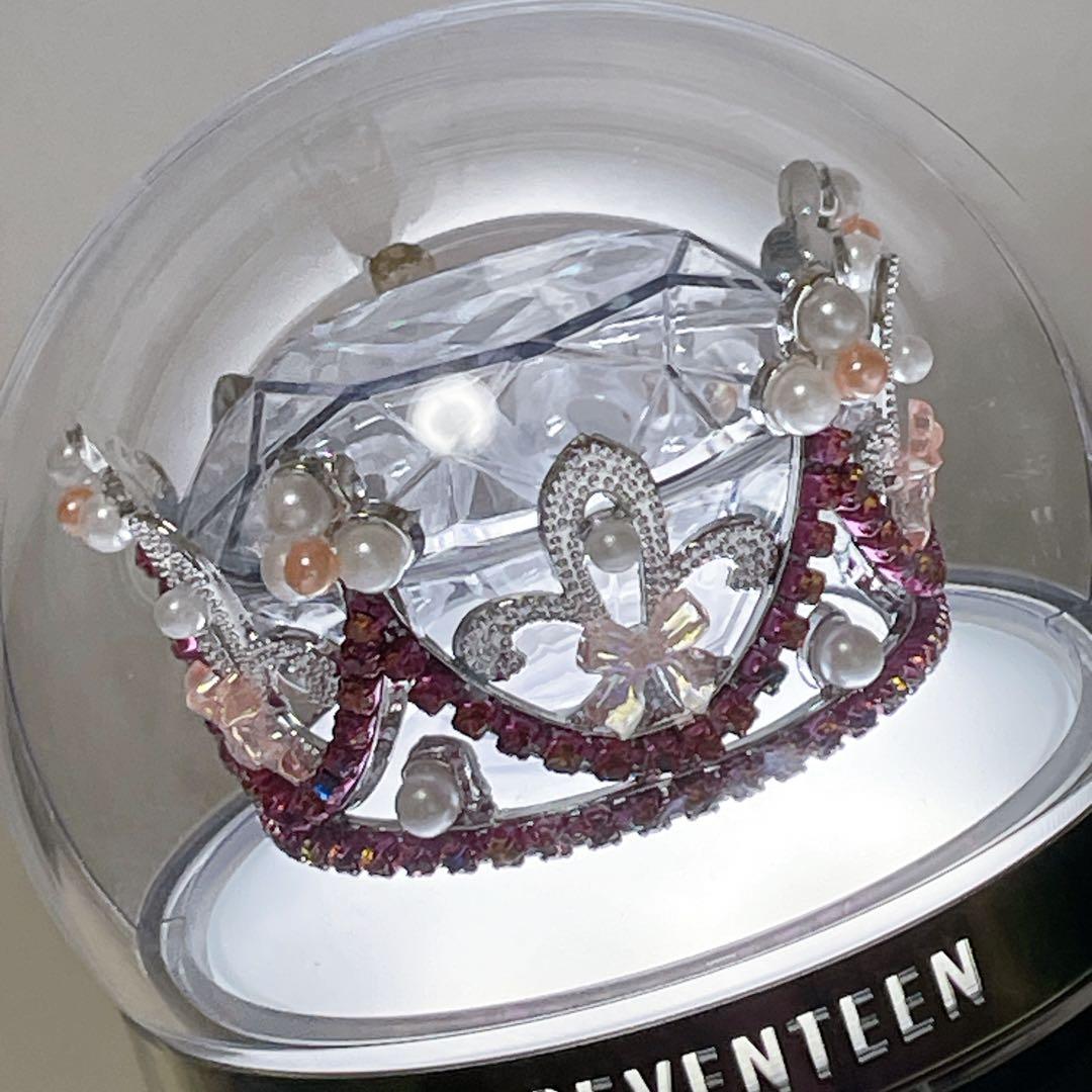 【装着イメージ】セブチ クラウン ティアラ ペンライト デコ カラット棒