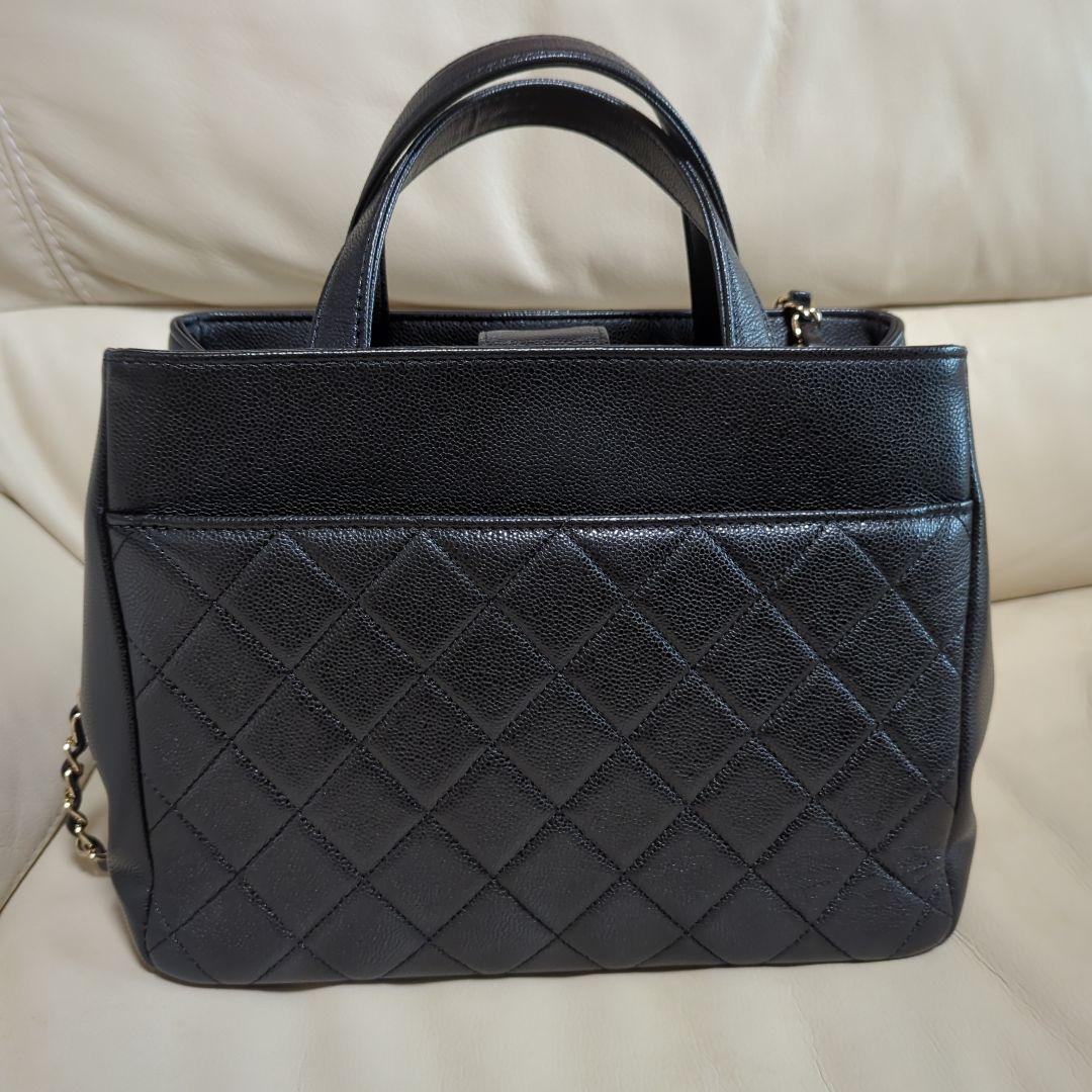 シャネル CHANEL ビジネスアフィニティ ブラック 2wayバッグ