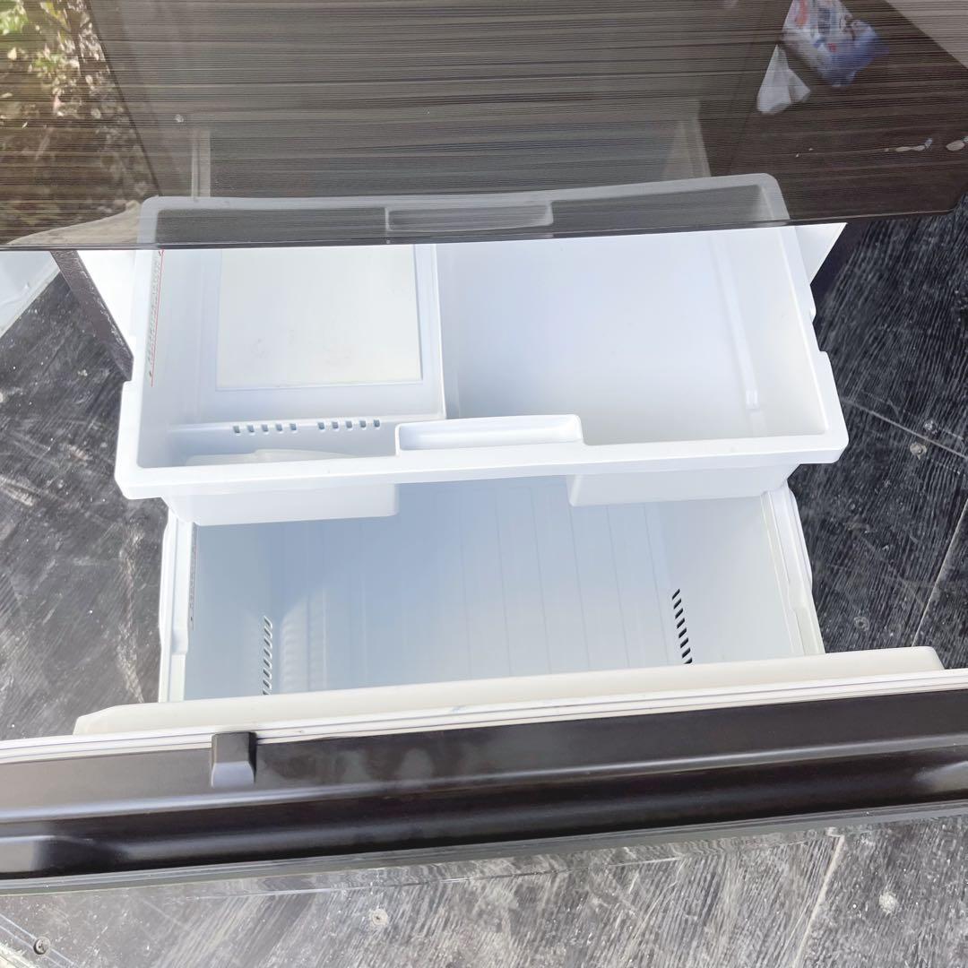 64取付無料！三菱木目調おしゃれインテリア401L大容量3ドア冷蔵庫！洗濯機