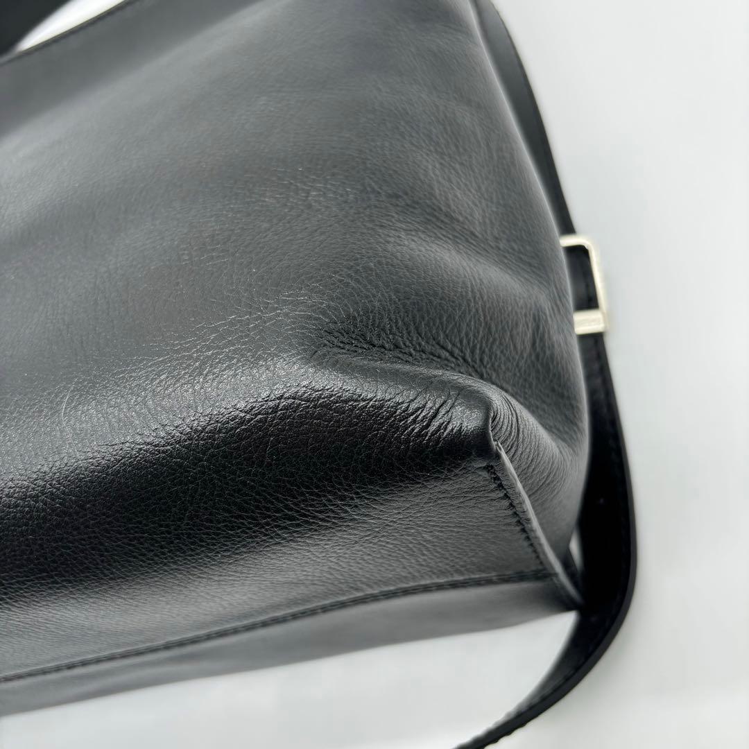 新品同様✨MOTHERHOUSE 2WAY レザー ショルダーバッグ ブラック