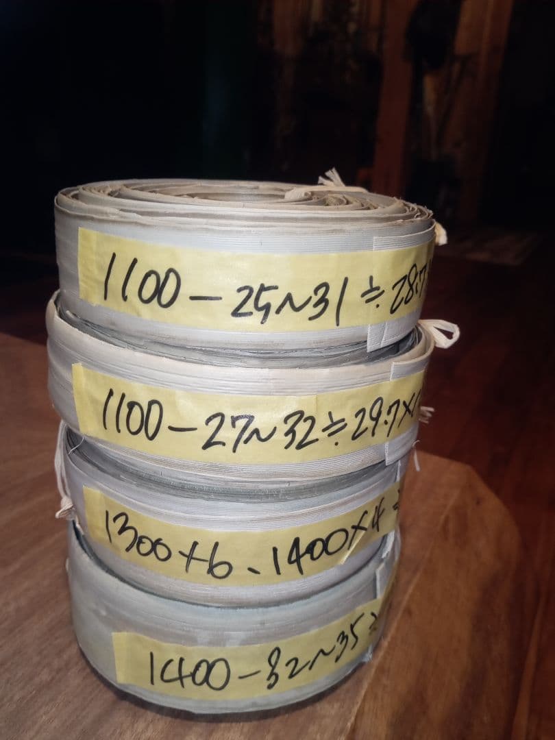 沖縄育ちのアダン葉ロール“25 Craft-Ⅵ~Ⅶ&竹製鞣し棒セット”