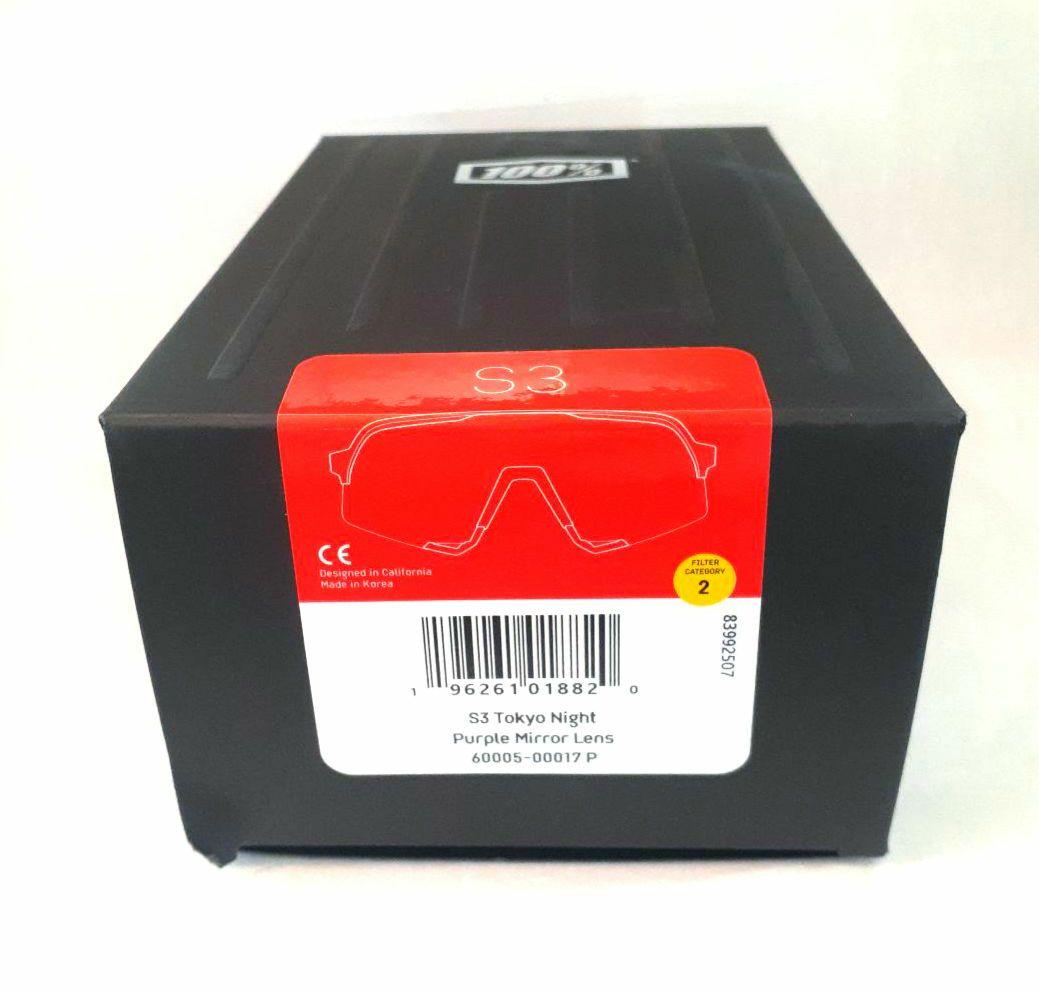 最新版 100% S3 Tokyo Night ワンハンドレッド サングラス