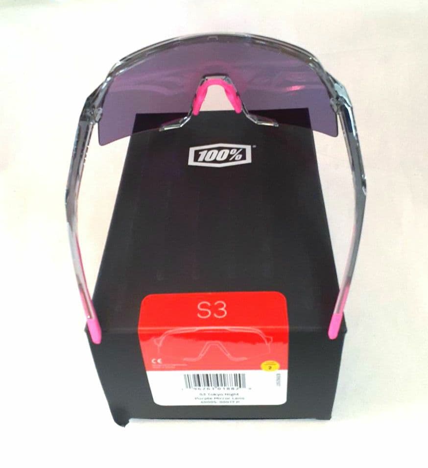 最新版 100% S3 Tokyo Night ワンハンドレッド サングラス