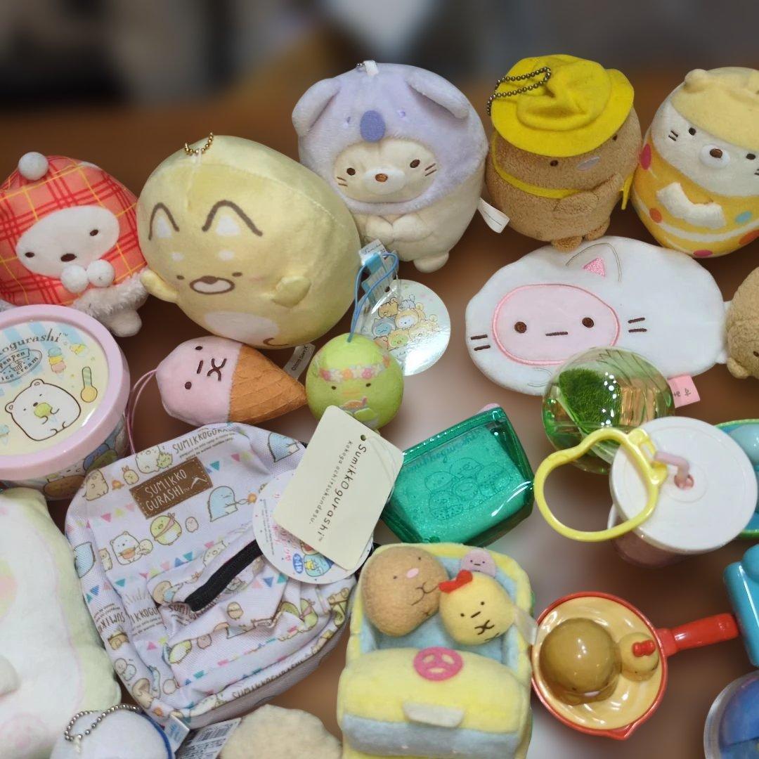 すみっコぐらし　グッズ　まとめ売り　てのりぬいぐるみ