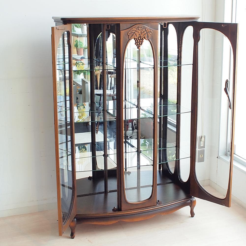 松永公房 カンティーニュ/CONTINUE 飾り棚 ガラスキャビネット 照明付き