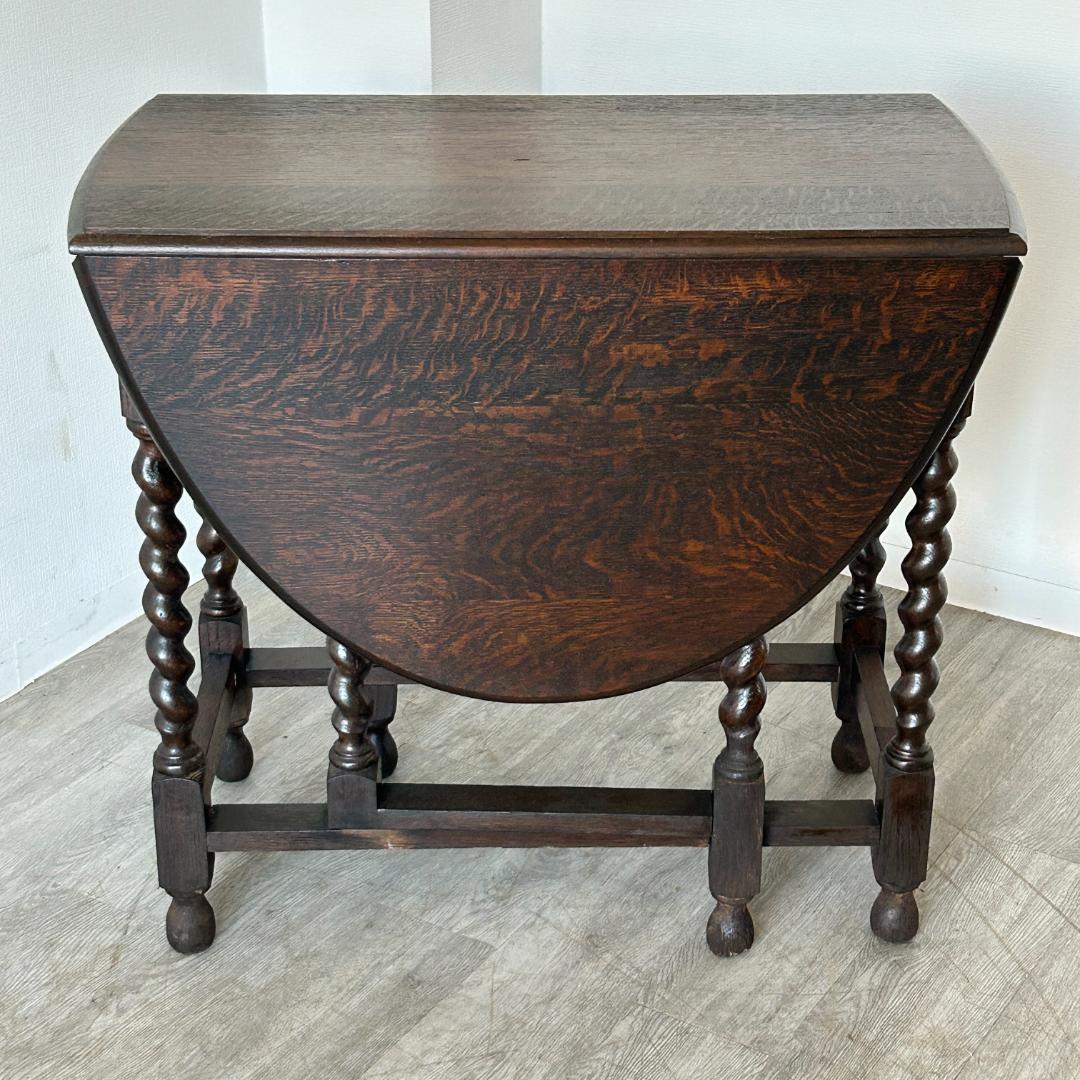 イギリス アンティーク家具 ゲートレッグテーブル 1930年頃 887A