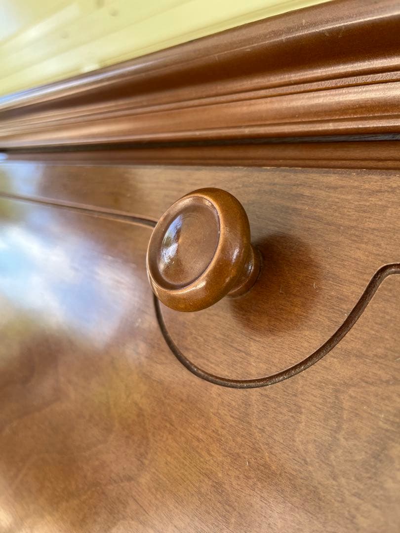 トーカイ家具 ライティングビューロー チェスト付き