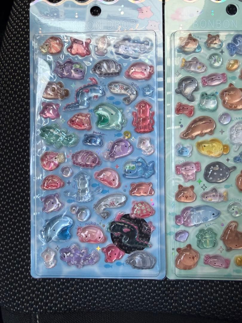 ボンボンドロップシール　水族館限定