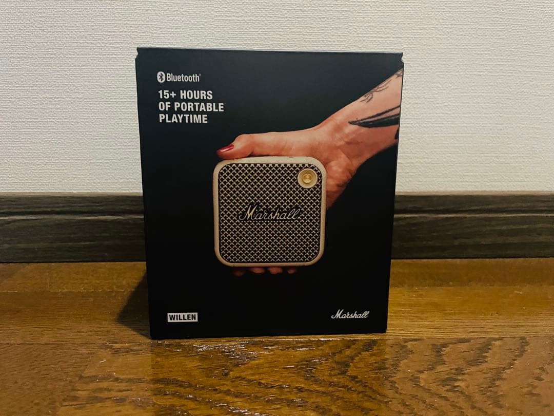 【週末値引】Marshall WILLEN ポータブルスピーカー 白