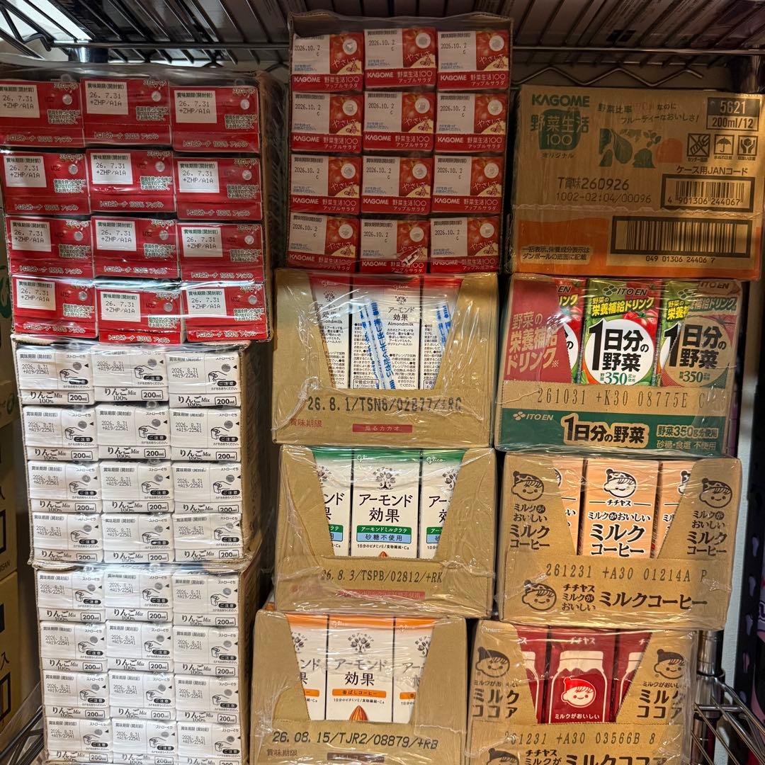 専用　紙パック飲料　まとめ売り　11ケース　132本セット