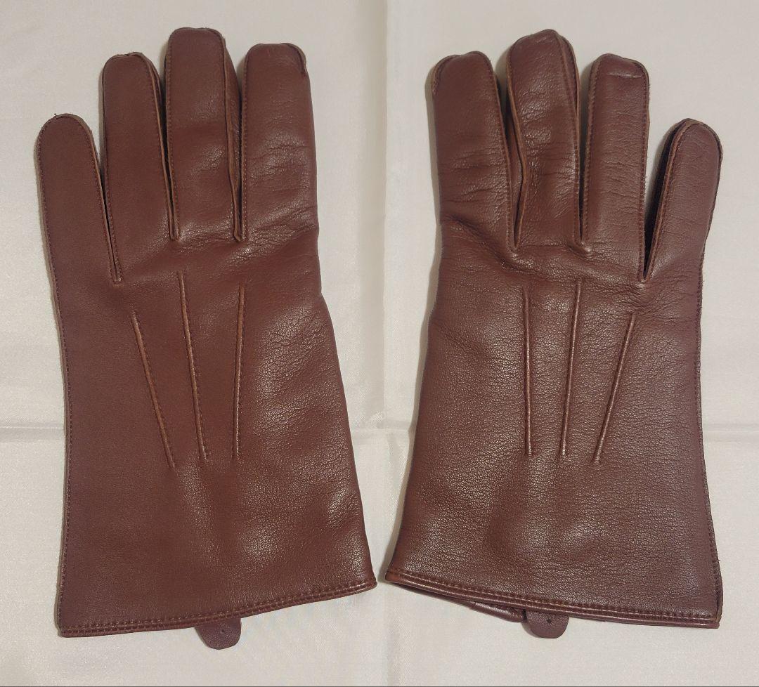 DENTS デンツ グローブ 8 革手袋 紳士手袋 手袋 レザー ブラウン 茶