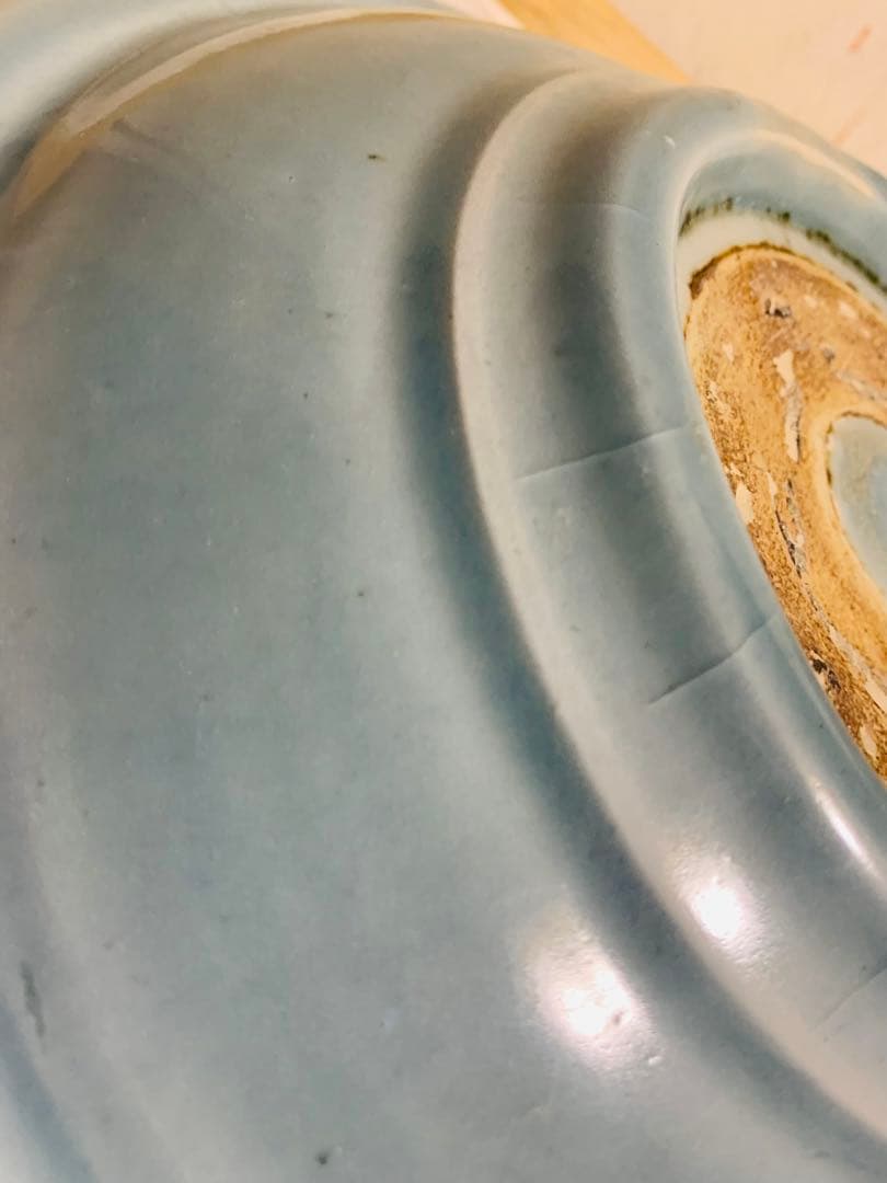 中国七官青磁大皿